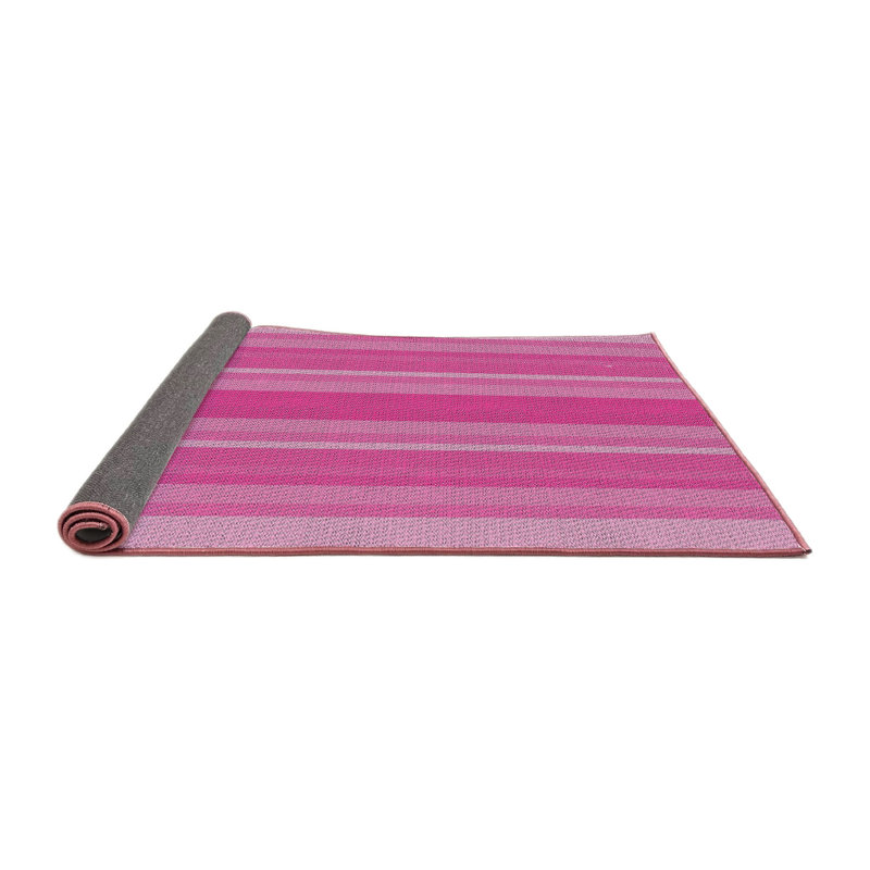 Tapis de zone mauve à motifs, Carré 4 pi