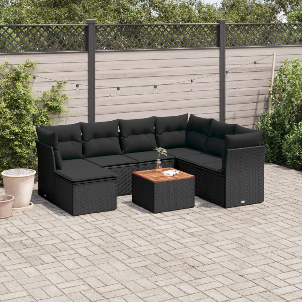 Gartensofa mit Kissen