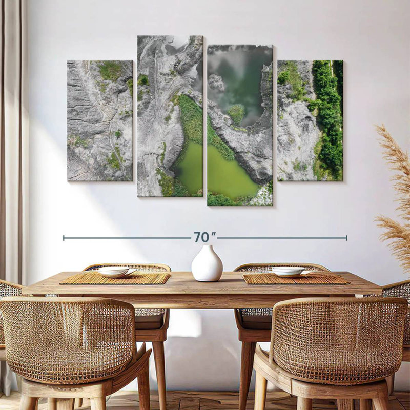Vanna Poland Coal Mine, 42" H x 68" W