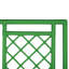 X And Diamond Open-Frame Headboard-21092787-21137859