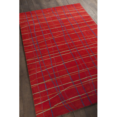 Wool Abstract Indoor Rug