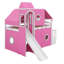Roomy Twin Loft Bed Comes With Play Tent And Tower