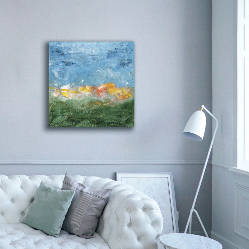  «Isle Of Skye 1» par Alicia Longley, art mural sur toile, 37 po x 37 po