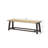 Modern Farmhouse Extendable Dining Table Set with Solid Wood Rattan Chairs – Expandable 59" to 73" for 4-8 Guests-224735647