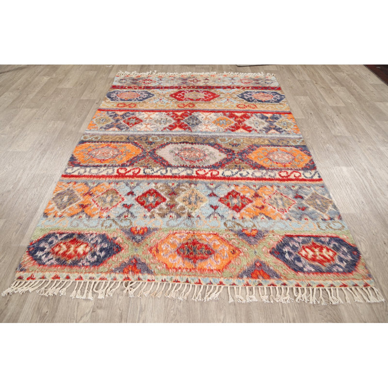 One-of-a-Kind 5'1" X 7'3" Wool Area Rug in