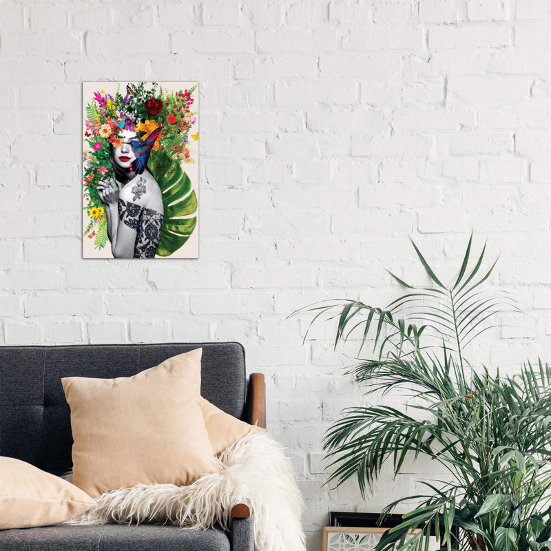 Chelsea Flowers by Ana Paula Hoppe - Print on Canvas, No Frame, 66.04 cm H x 45.72 cm W x 1.91 cm D