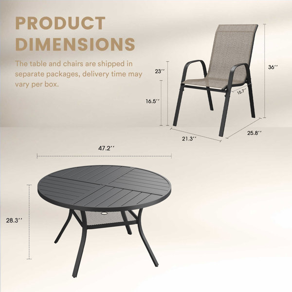 Dimensions du produit