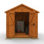 10 ft. W x 10 ft. D Solid Wood Shiplap Apex Workshop