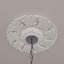 Médaillon de plafond Endurathane Baltimore, P 15 3/8 po x P 4 1/4 po x P 1 1/2 po (convient aux auvents jusqu'à 5 1/2 po), finition craquelée en nuage peinte à la main-27786728