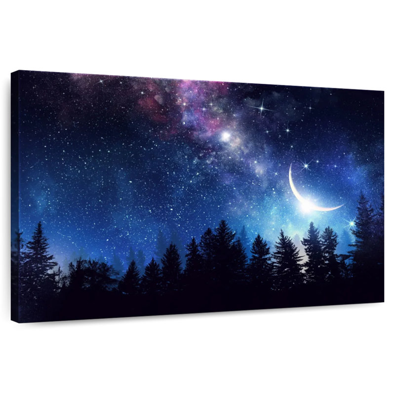 Alvord Midnight Forest, 8" H x 12" W