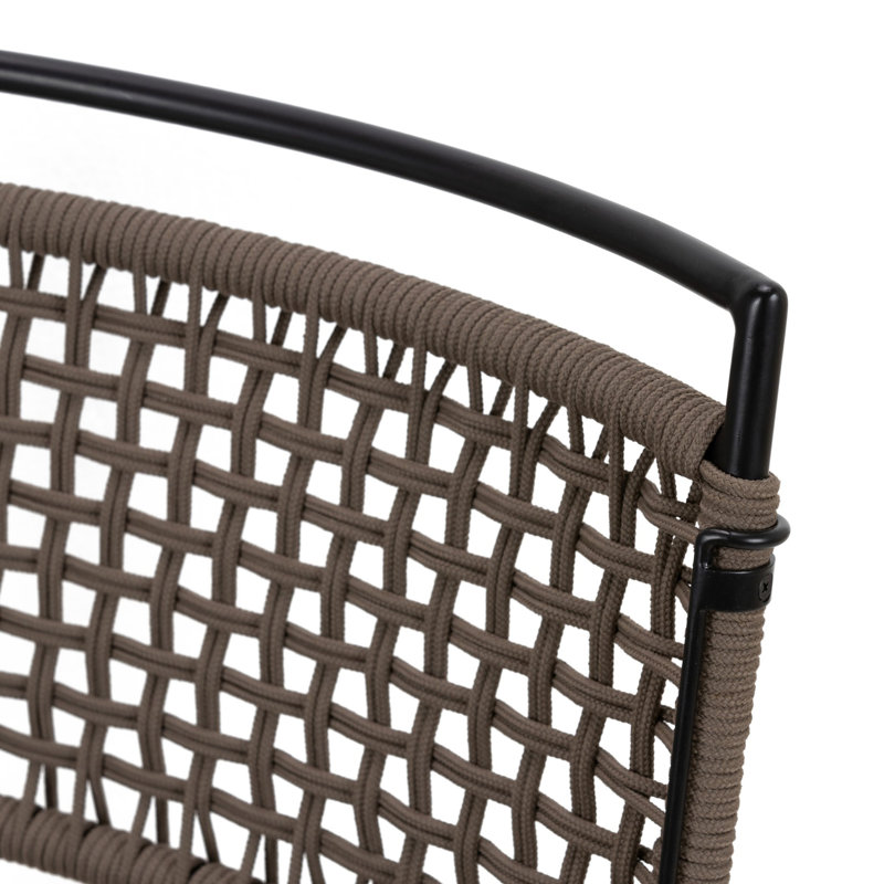 Wharton Outdoor Dining Side Chair, Earth