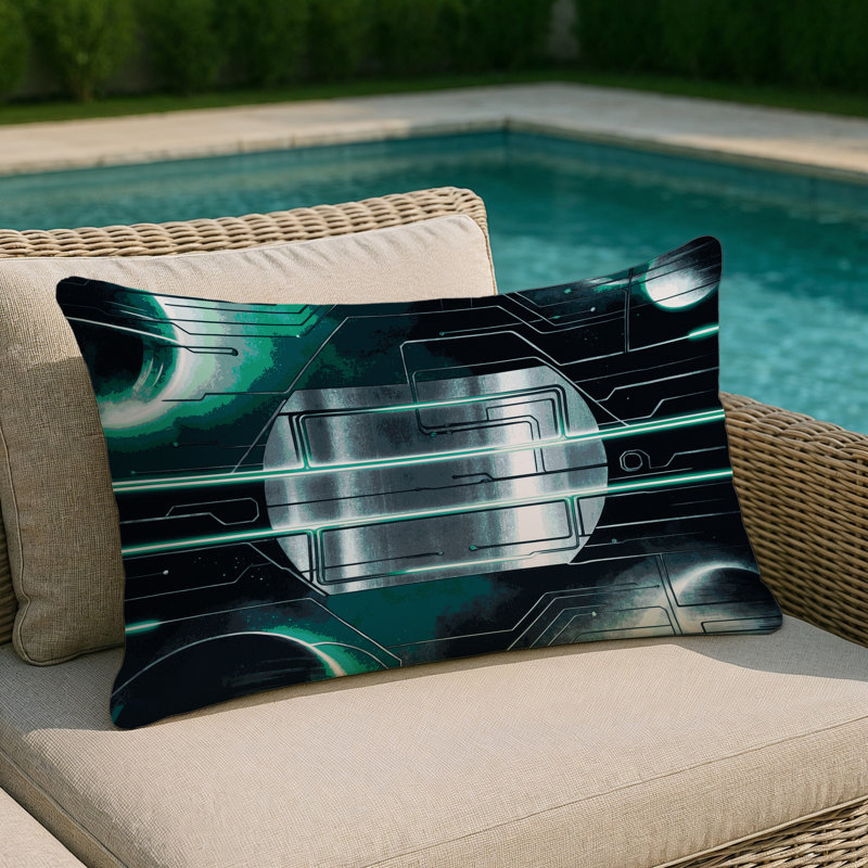 Nova Radiance Indoor And Outdoor Throw Pillow, Rectangle 14"H x 20"W