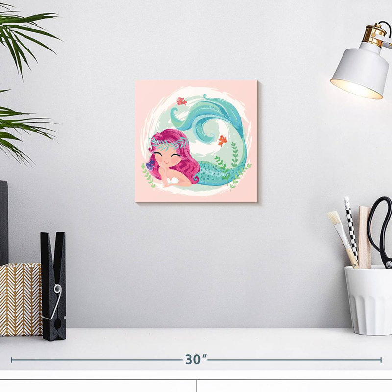 Ashelle Haired Mermaid, 10" H x 10" W