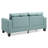 Vegas Square Arm Sofa-34182027