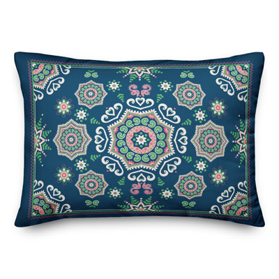 Coussin lombaire d'extérieur Summer Fun Mandala