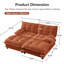 Canapé modulaire modulaire avec siège profond-531572182