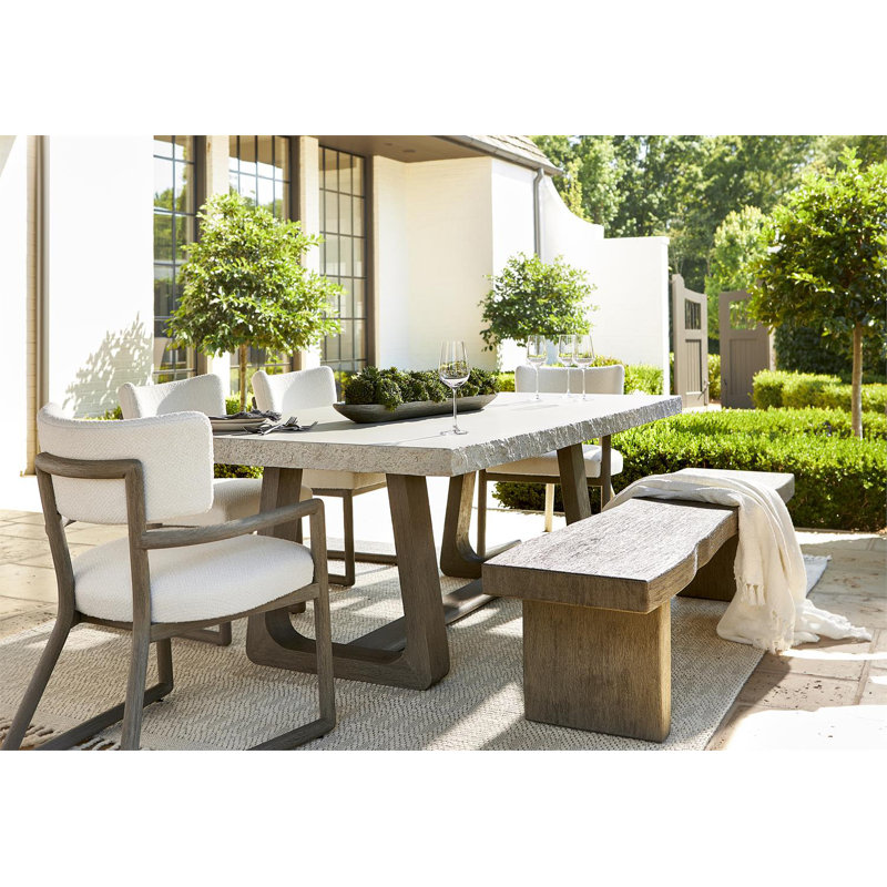 Rhodes Teak Patio Dining Side Chair