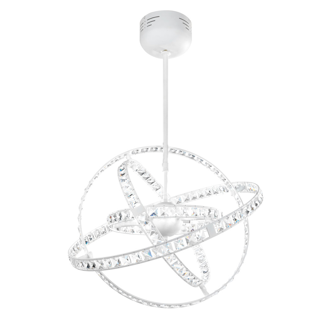 10-Light Geometric Pendant