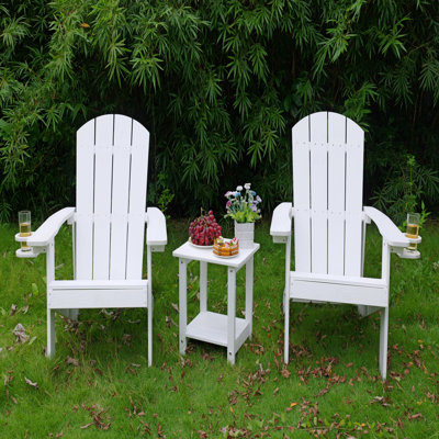 Ensemble de 2 chaises longues d'extérieur toutes saisons, pour les chaises de patio et les rassemblements de loisirs de jardin