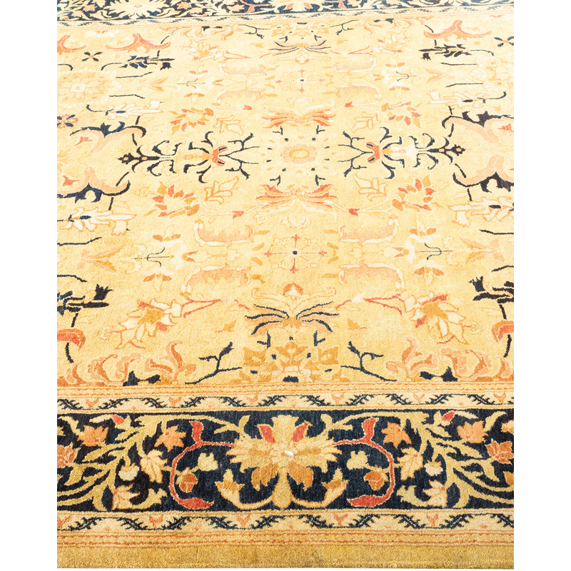 Classic One-of-a-Kind 6' 1" x 9' 1" Hand Knotted Area Rug