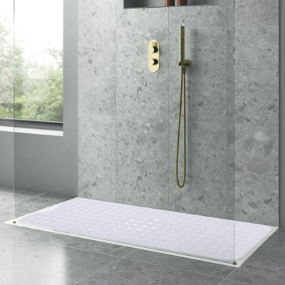 Keesha Plastic / Acrylic Non-Slip Bath Mat