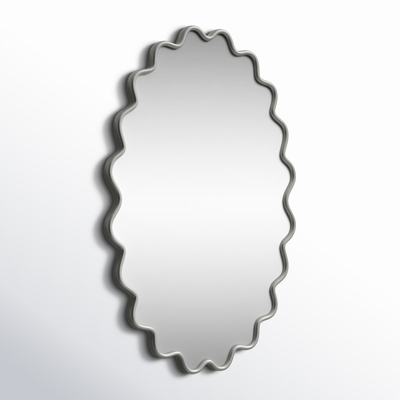 Miroir mural Anders, Gris