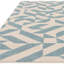 Bragg Multi Shape Blue/Cream Area Rug-1348791451
