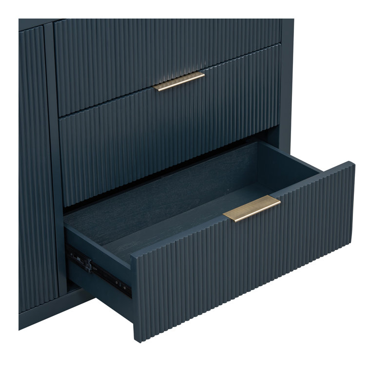 Buffet Minimalist Wave, Marine
