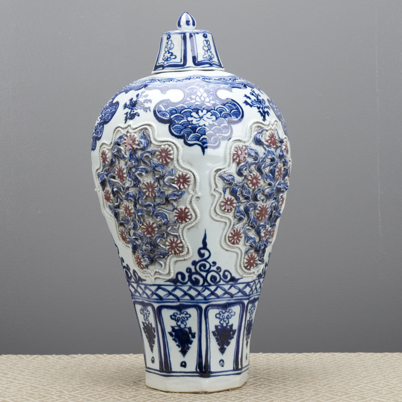 Emb Handmade Porcelain Wine Jar