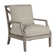 Chaise longue d'extérieur en teck Haley