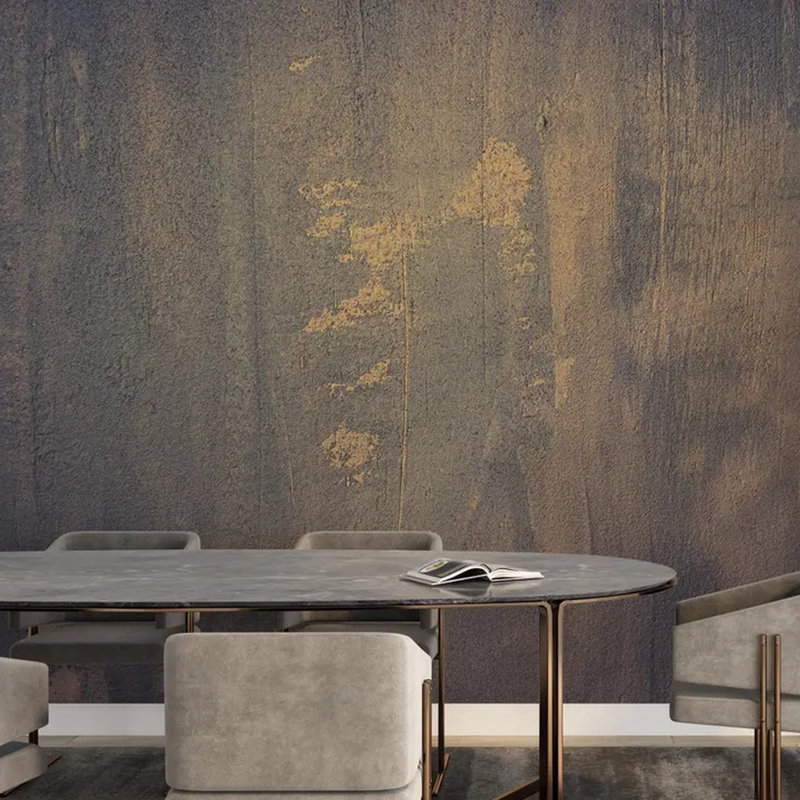 Murale patine bronze foncé, L 204 po x l 114 po