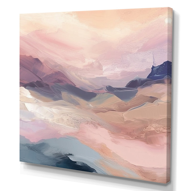 Pastel Countryside Beauty - reproduction sur toile, 16" H x 16" W, Toile tendue