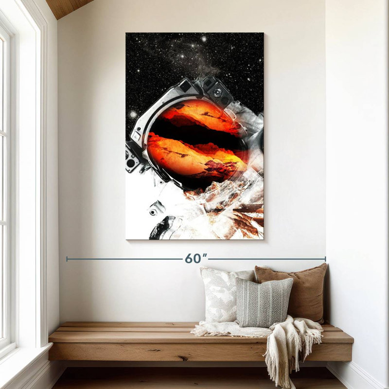 Oberle Mars Odyssey, 48" H x 32" W