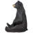 Bear-Zerk Giant Sitting Black Bear Statue