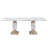 STACEY BEIGE DINING TABLE