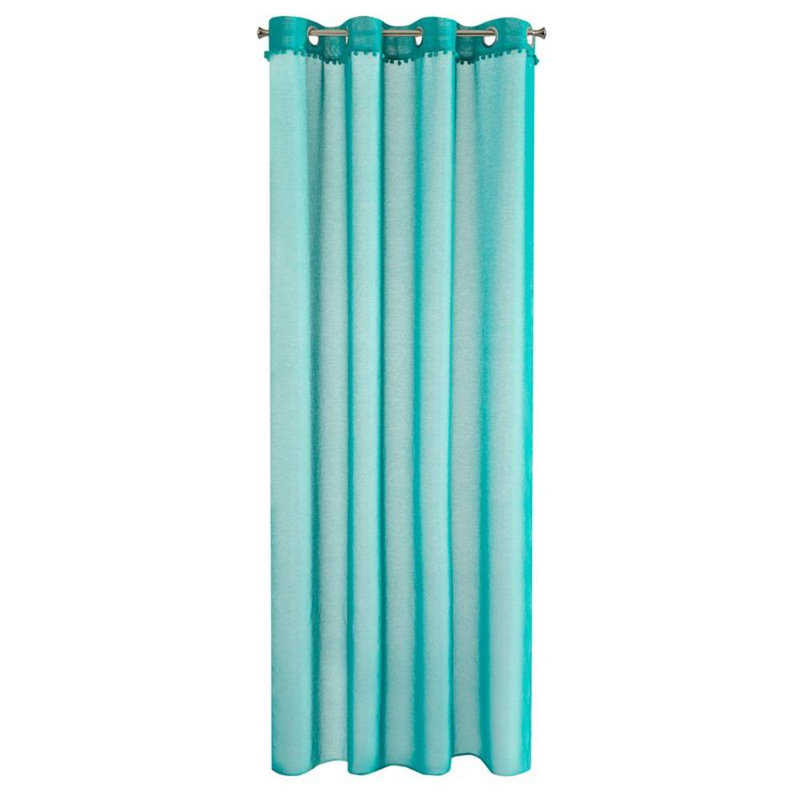 Accetturri Room Darkening Curtain Pair, Turquoise
