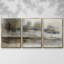 Paysage doré II - Toile encadrée multi-pièces-1532085878-1532085875