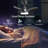 24 in. Indoor Ceiling Fan with Dimmable LED Light and Remote Control for Bedroom,Living Room-131406494-131406495