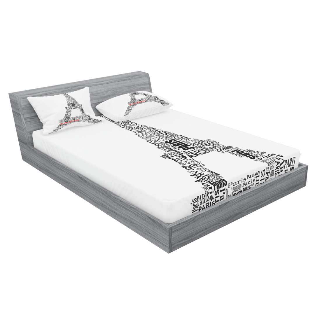 Microfiber Sheet Set Ambesonne 