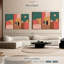 Architecture «Abstract Summer Home Canvas Print» sur-98864144