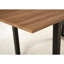 Table de salle à manger carrée extensible avec pieds en métal, table de cuisine moderne pour gagner de l'espace-1219851113-1219851114