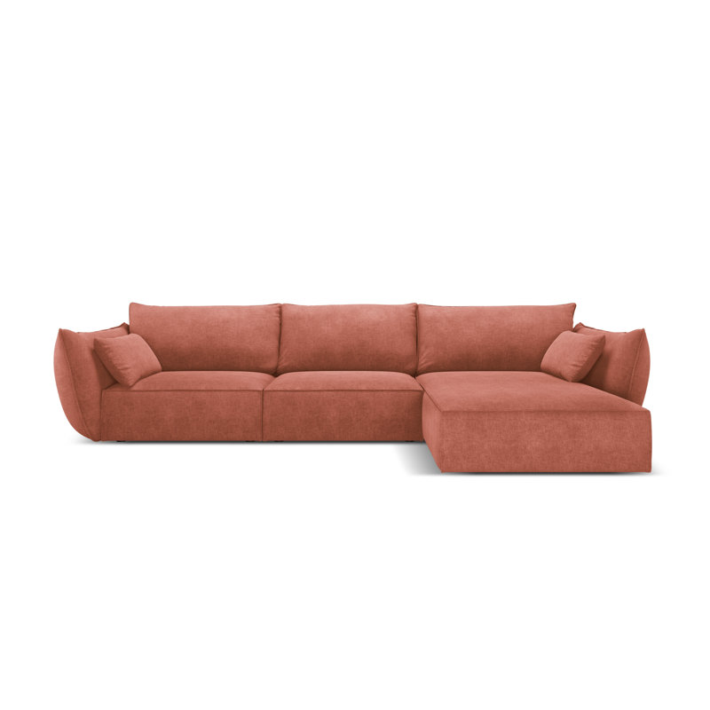 Aeneus 4 Seater Corner Sofa , Brown