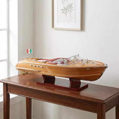 Bateau miniature 7 po Riva Aqurama