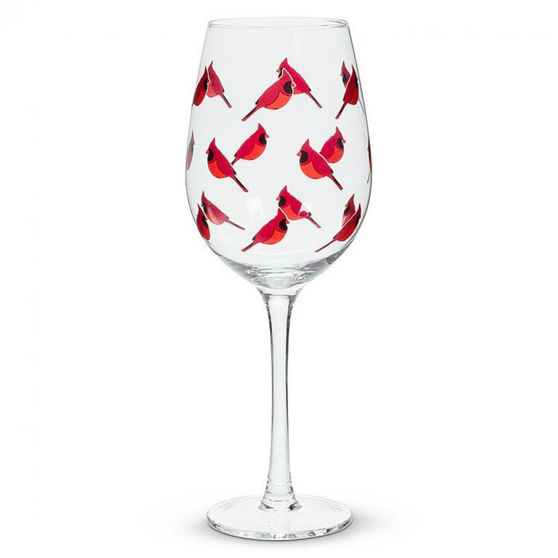 Verre à pied Cardinal, Bleu / Transparent
