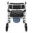 Lockable Rolling Shower Chair With Commode(U-Shape Seat)