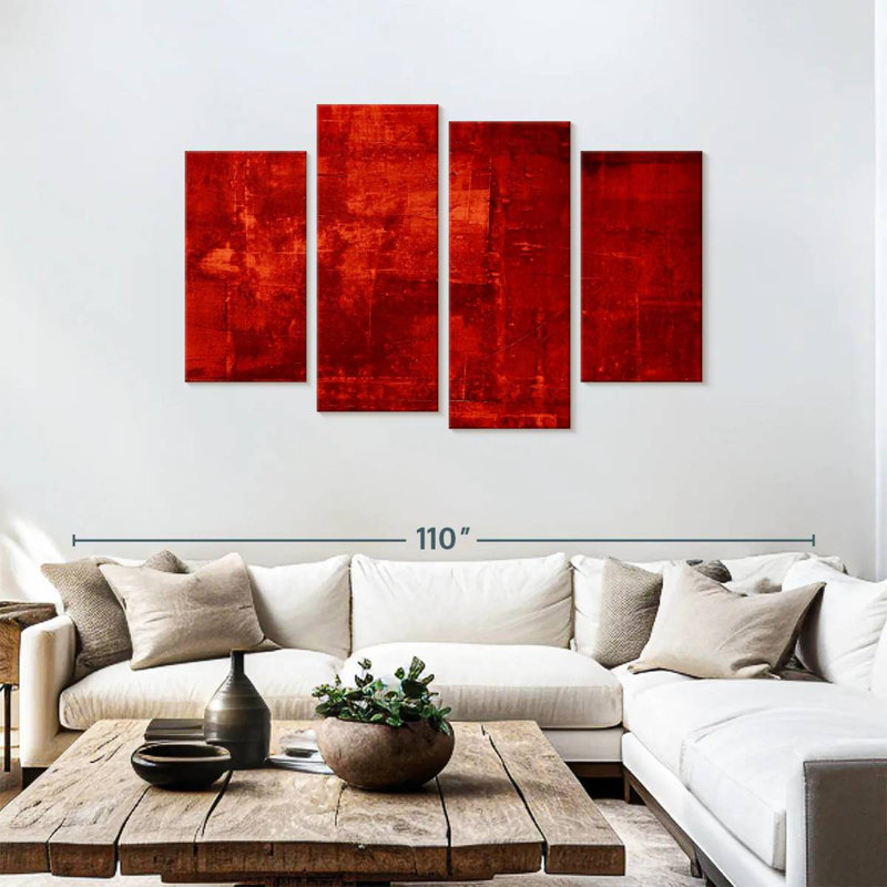 Avery Love Is Red, 48" H x 75" W