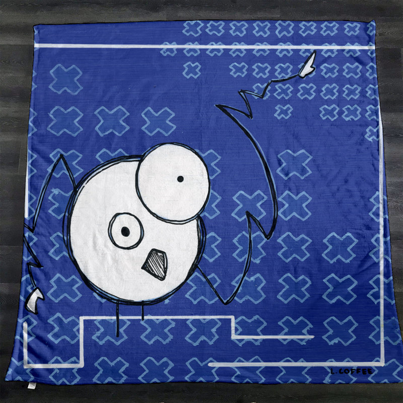 Throw Blanket, 51" W x 60" L