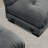 Over Size Modern Upholstered Sofa With Ottoman-858503040