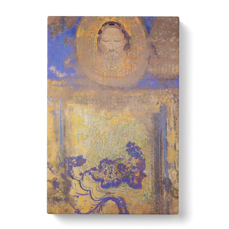 Evocation by Odilon Redon - Wrapped Canvas, 50cm H x 35cm W x 3cm D