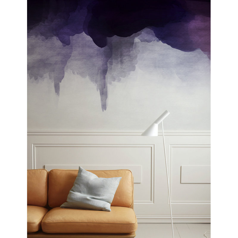 Abstract Wall Mural, 4.08' L x 6.25' W